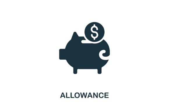Allowance Icon: Visualizing Financial Support in Modern Design