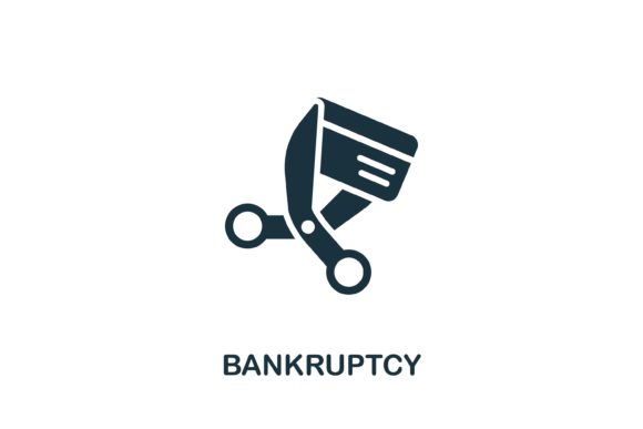 Bankruptcy Icon: Essential Visuals for Financial Design