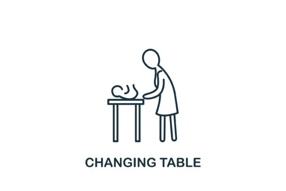 Changing Table Icon: Designing for Baby Care