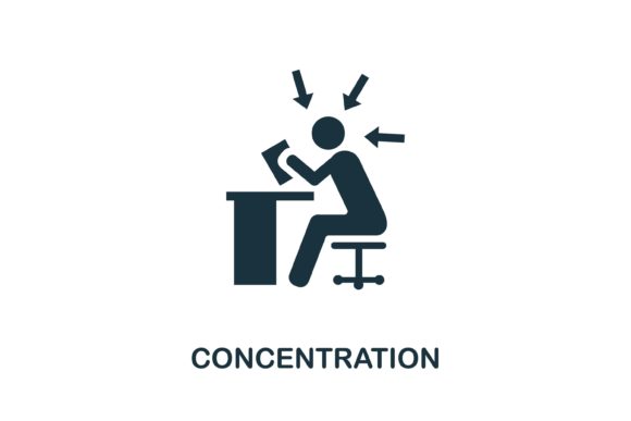 Concentration Icon for Modern Design