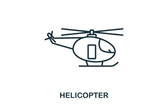 Helicopter Icon from Airport Collection Guide