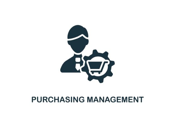 Purchasing Management Icon: Visual Clarity for Business