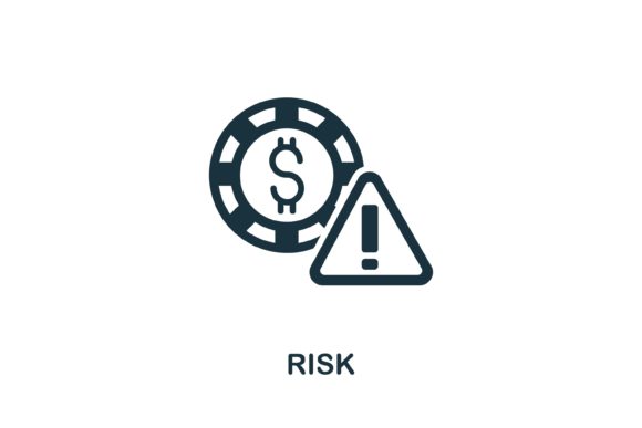 Risk Icon: Versatile Vector Graphics for Web Design