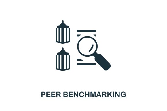 Strategic Application of the Peer Benchmarking Icon in Business Communication