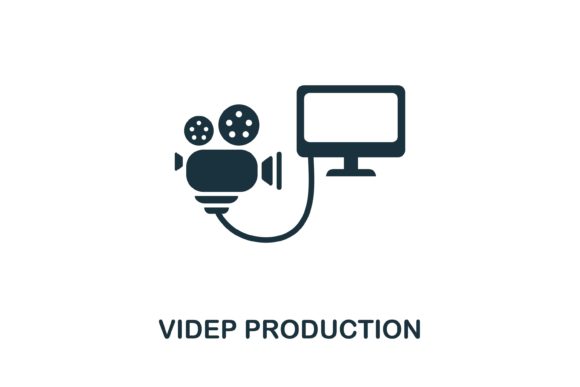 Videp Production Icon for Modern Design