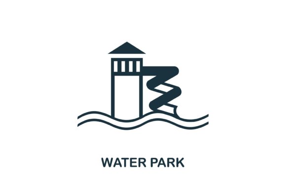 Water Park Icon: Strategic Visual Assets for Digital Communication